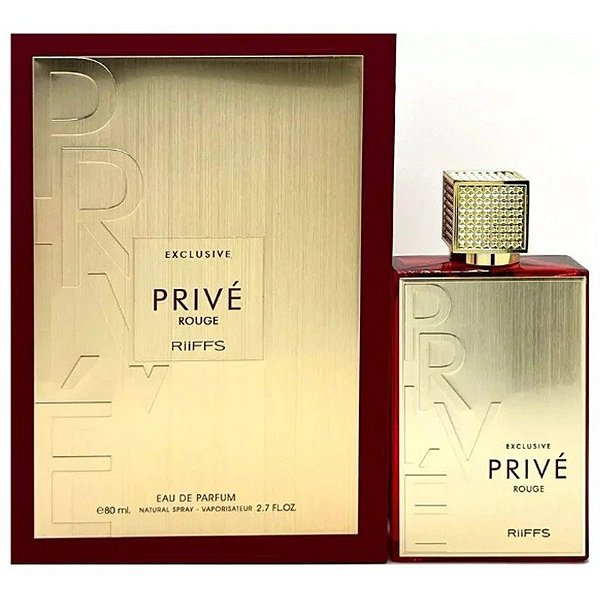 Perfume Riiffs Exclusive Prive Rouge EDP 80mL - Unissex