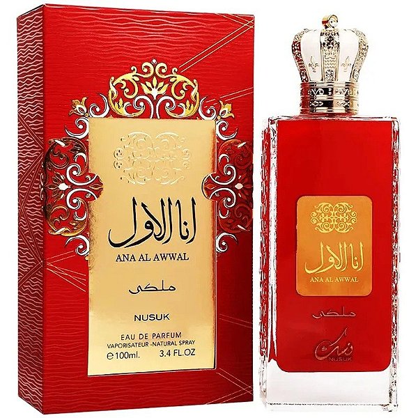 Perfume Nusuk Ana Al Awwal Malki EDP 100mL - Feminino