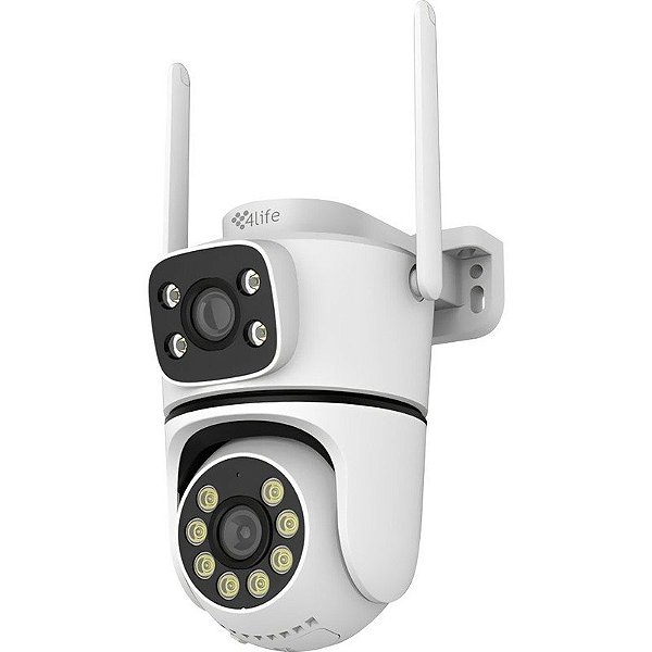 Câmera de Vigilância Smart WiFi 4Life 360 DualVue FLD25X (caixa feia)