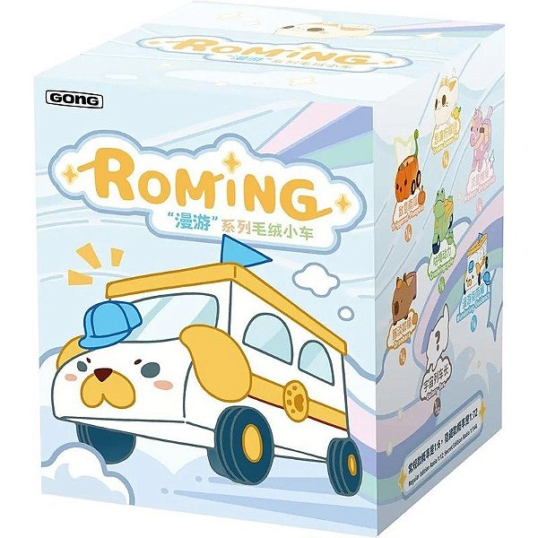 Pelúcia GONG Série Roaming Brinquedo Pelúcia Carro Pop Mart - 295156