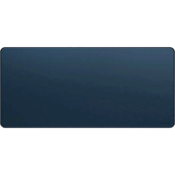 Peça de mesa de couro vegano Satechi ST-LPDMB - Azul (Caixa feia)