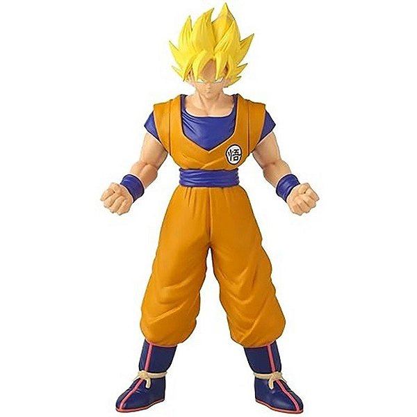 Boneco Goku Super Saiyan Colossal Warriors Dragon Ball Super Bandai - 38770-38771