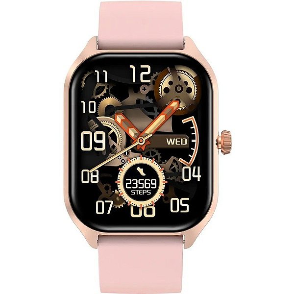 Relógio Inteligente Joog Colossus Pro CLS-P - Rosa Dourado