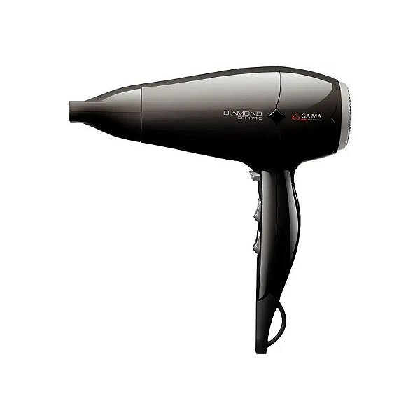 Secador de Cabelo Gama Diamond Ceramic ST 220V Preto