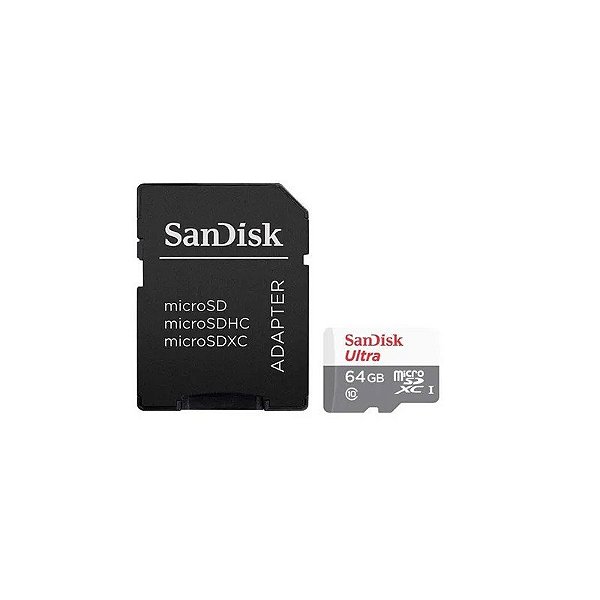 Cartão de Memória SD MICRO 256GB Sandisk Ultra CL10 100MB