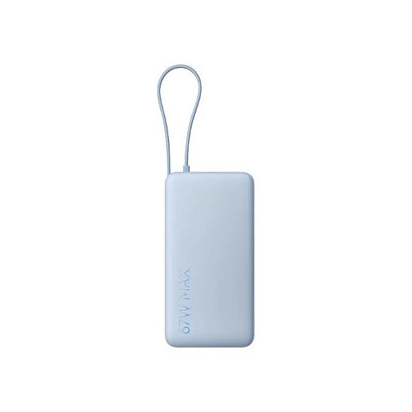 Carregador Portátil Xiaomi com Cabo USB-C 20.000 Mah 67 W - Ice Blue (BHR0808GL)