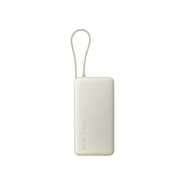 Carregador Portátil Xiaomi com Cabo USB-C 20.000 Mah 67 W - Tan (BHR08O7GL)