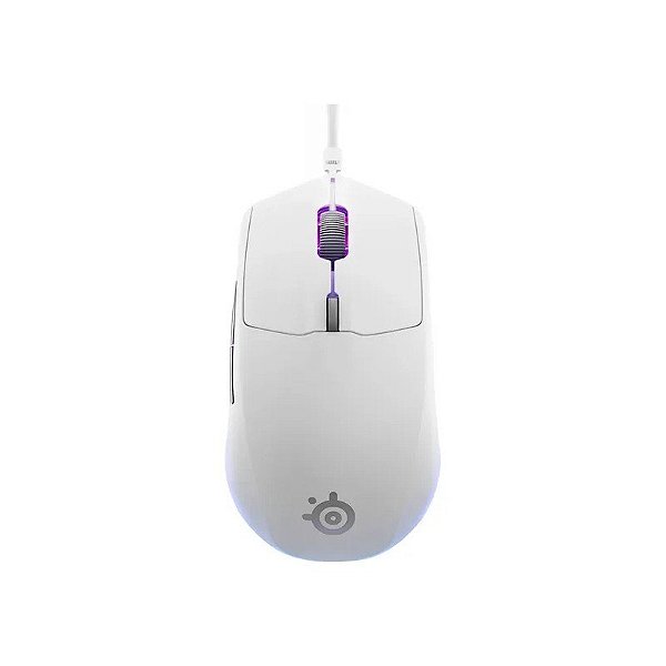 Mouse Steelseries 62703 Rival 3 Gen 2 RGB USB - Branco