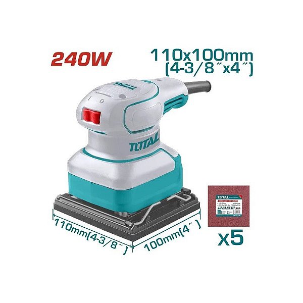 Lixadeira de Palma Total 240 W TF2241108