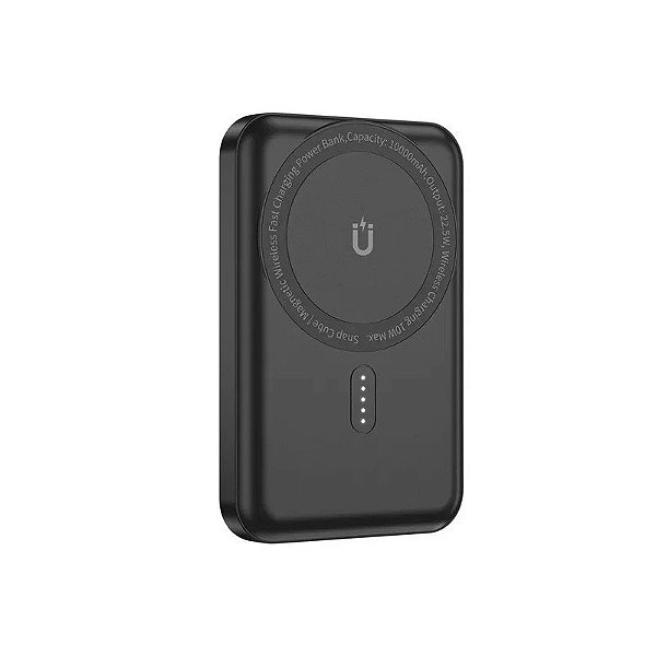 Carregador Sem Fio Magnético Wiwu SC10000WHT 10000mAh - Preto