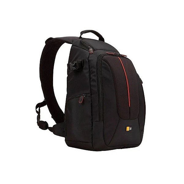 Mochila Case Logic DCB-308 - Preto/Vermelho