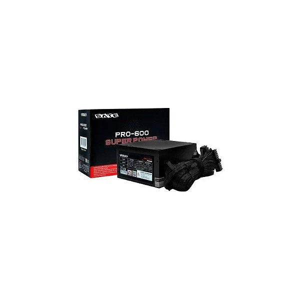 Fonte 600W Satellite PRO-600 ATX Não Modular /IVA