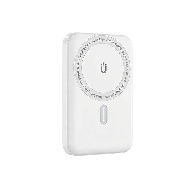 Carregador Sem Fio Wiwu Magnético SC10000WHT 10000MAH - Branco