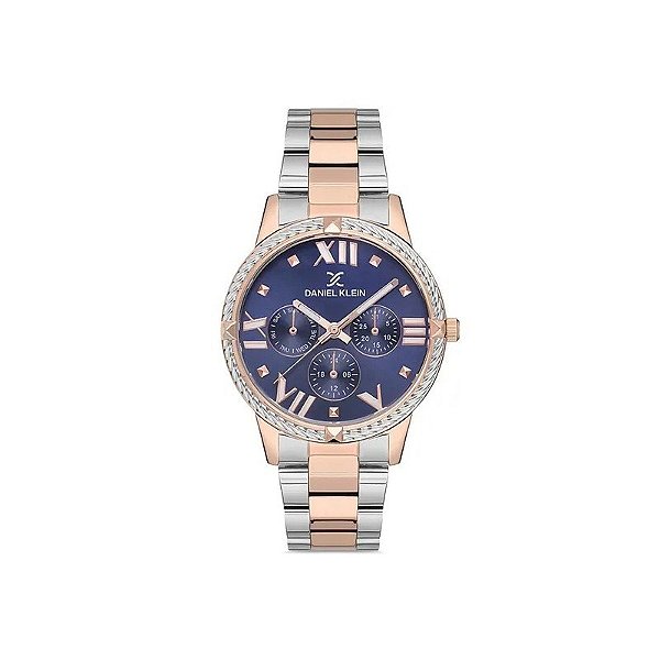 Relógio Daniel Klein DK1.12744.6 - Prata/Rosa