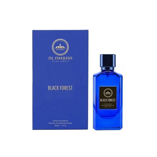 Perfume Al Ambra Black Forest Colônia Masculino - 50ML
