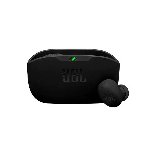 Fone de Ouvido JBL Wave Buds 2 Bluetooth Preto