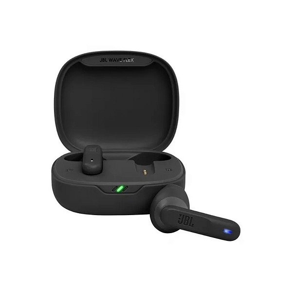 Fone de ouvido JBL Wave Flex BT Preto