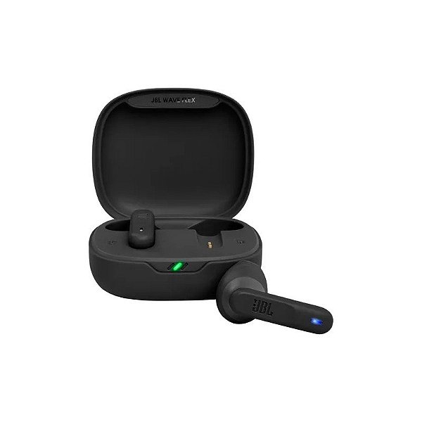 Fone de Ouvido JBL Wave Flex - Bluetooth - Preto