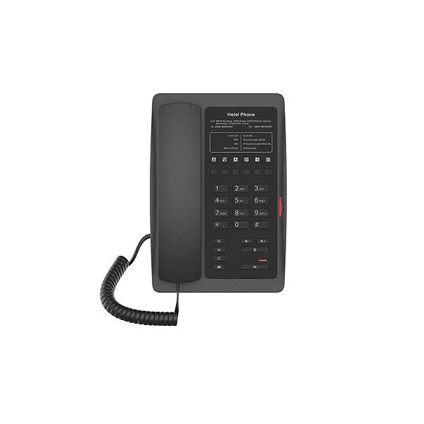 Telefone Fanvil H3W-BL IP 2 Linhas Sip Wifi (para Hotel)