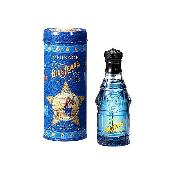 Perfume Versace Blue Jeans Edt - Masculino 75ML