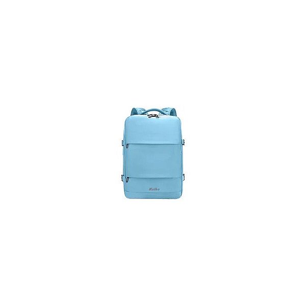 Mochila Antifurto para Notebook Kolke KVM-654 17" - Azul Sky com Porta USB