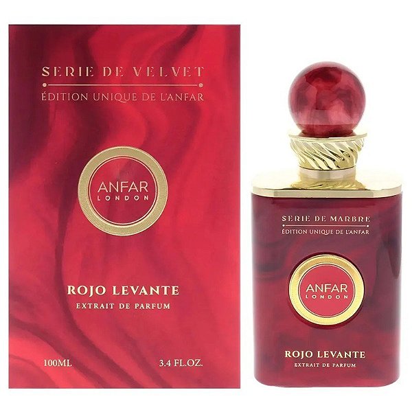 Perfume Anfar Rojo Levante Extrait de Parfum 100ml - Feminino