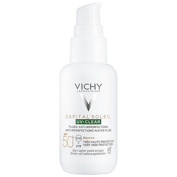 Fluido Anti-imperfeições Vichy Capital Soleil UV-Clear FPS50 - 40mL