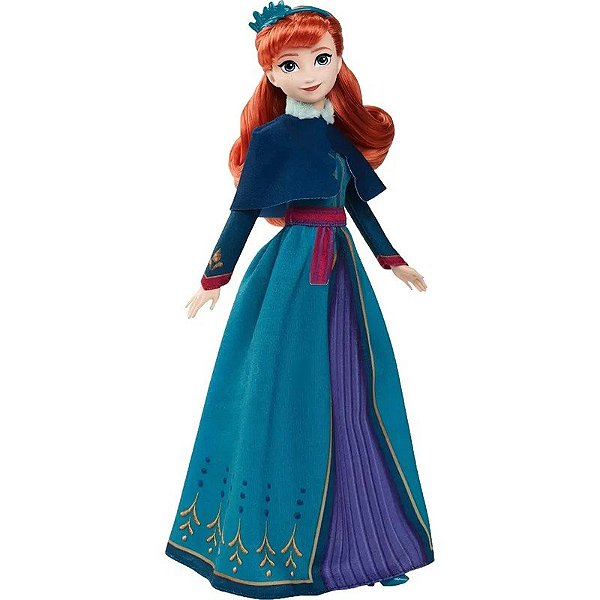 Boneca Anna Style Stories Disney Frozen Mattel - JDX42