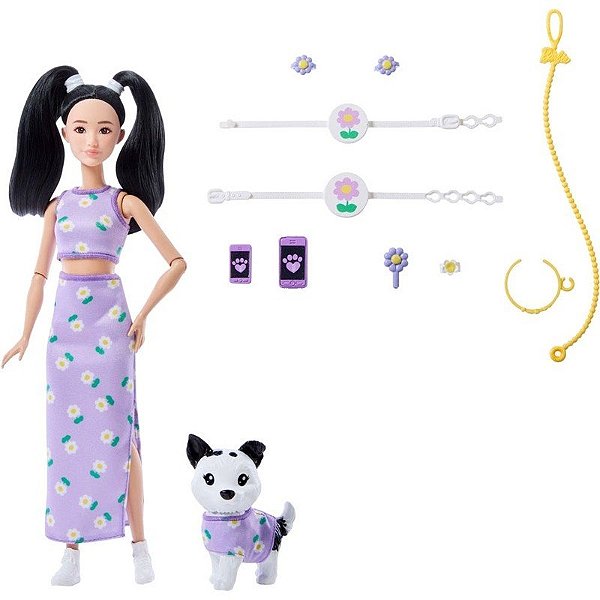 Boneca Barbie Twinning Looks Mattel - JFP35 JFP39