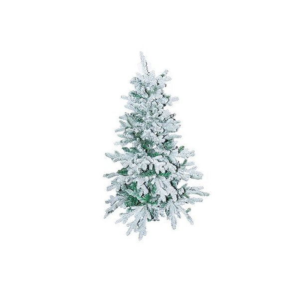 Árvore de Natal Artificial Tipo Pinheiro com Efeito Nevado 90CM