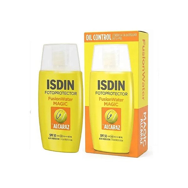 Protetor Solar Facial Isdin Fusion Water Magic Alcaraz SPF 50 50 ML