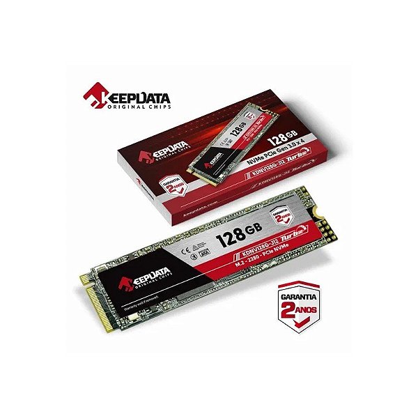 SSD M.2 128GB Keepdata KDNV128G-J12 Nvme HD