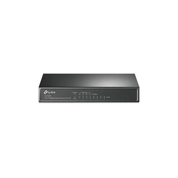 Hub 8 Portas com PoE da TP-Link TL-SG1008P