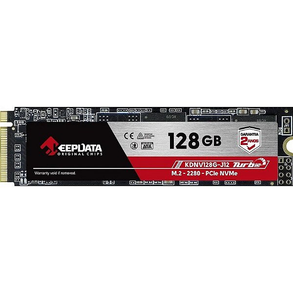 SSD KeepData 128GB NVMe PCIe Gen 3.0 x 4 - KDNV128G-J12