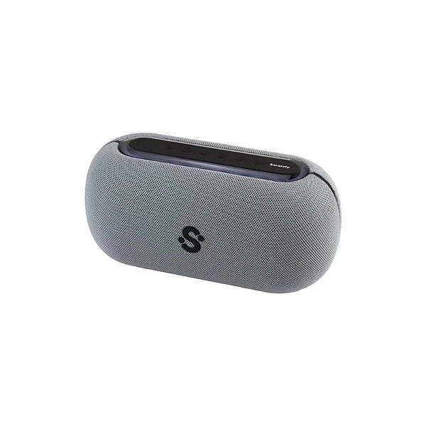 Caixa de Som Smartfy Xperience CS01G 40W Impermeável Cinza