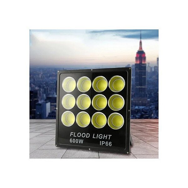 Refletor LED Inundação (Fino) 600W - 220V