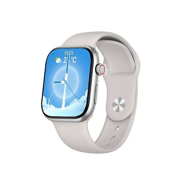 Relógio inteligente FTX A10P-SVW 2" Amoled 48MM/Bluetooth - Prata/Cinza