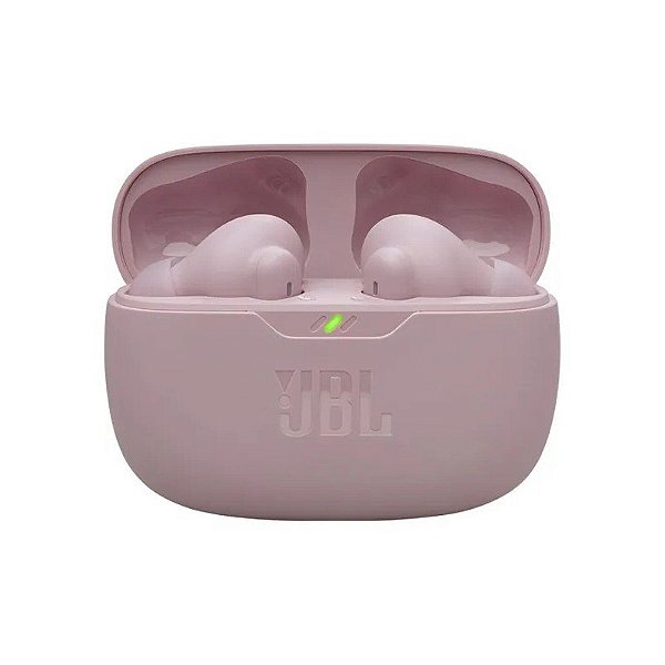 Fone de Ouvido Ear JBL Wave Beam 2 Buds Bluetooth Rosa
