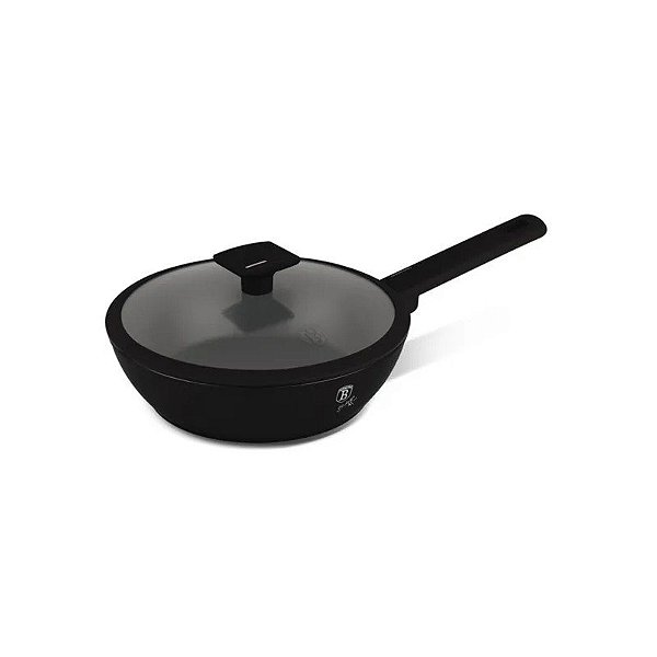 Frigideira Berlinger Haus com Tampa Preta 24CM