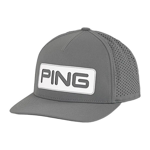 Boné de Golfe Tour Ventilado Kepi Ping Delta 35566-95 Cinza - Masculino