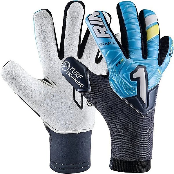 Luva Rinat para Goleiro NKAM Training Infantil Azul/Oxford