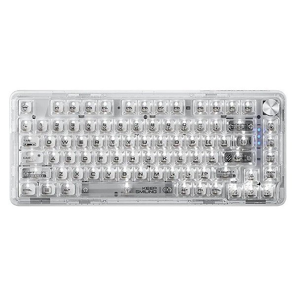 Teclado Gamer RGB Machenike K500F-B81 (Inglês com fio)