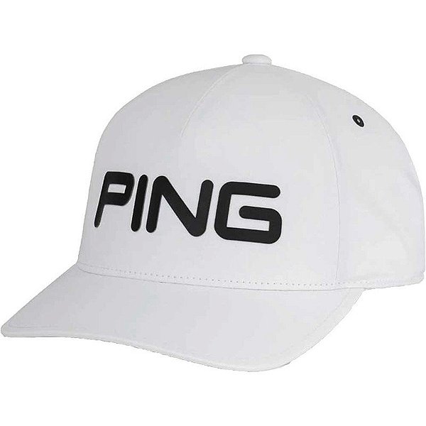 Boné Kepi Ping Gutty 37954-01 Branco/Preto - Masculino