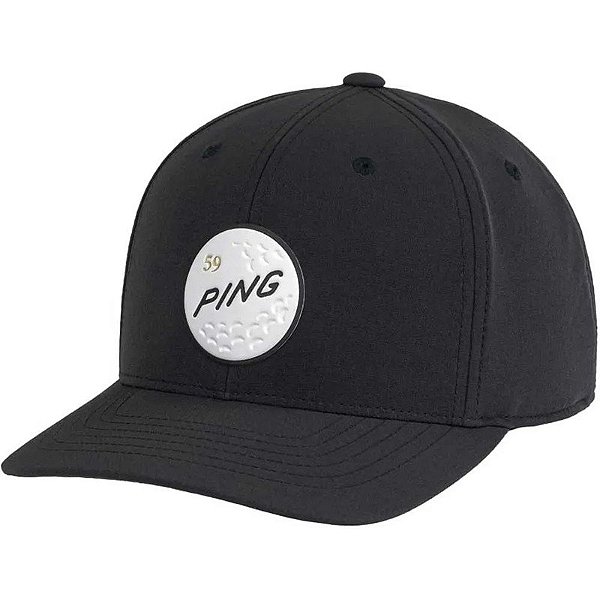Boné Kepi Ping Gutty 37948-01 Preto - Masculino