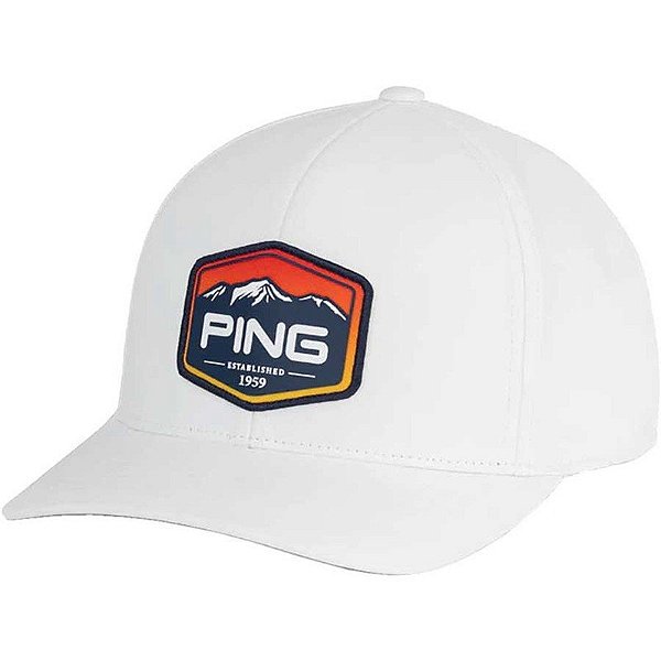 Boné Kepi Ping Four Peaks 37947-01 Branco - Masculino