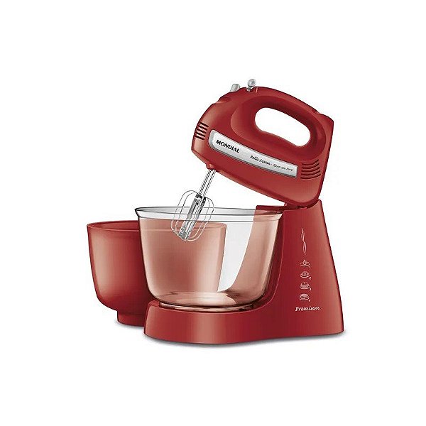 Batedeira Mondial Bella Massa B-55-R 500W 4L 220V