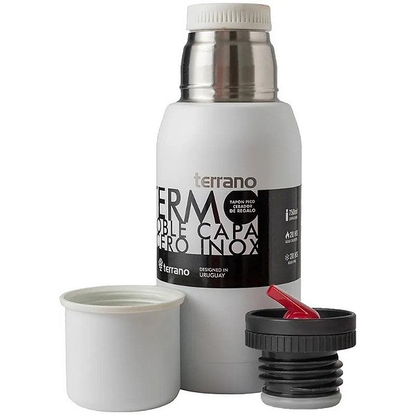 Garrafa Térmica Terrano 750ml - Branca