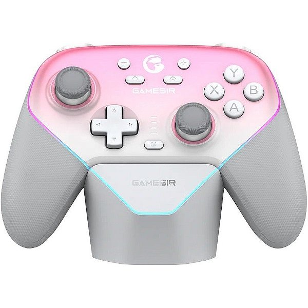 Controle Sem Fio GameSir Super Nova T4n Pro Rosa