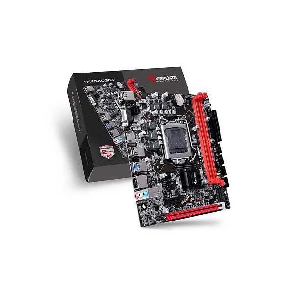 Placa-Mãe Intel 1151 Keepdata H110-KDGNV DDR4 HDMI Nvme