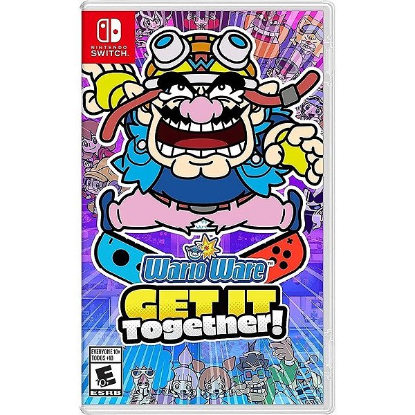 Jogo WarioWare Get It Together! - Nintendo Switch